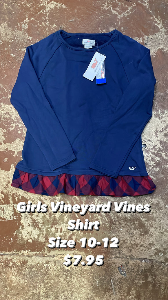 Girls Vineyard Vines Shirt
