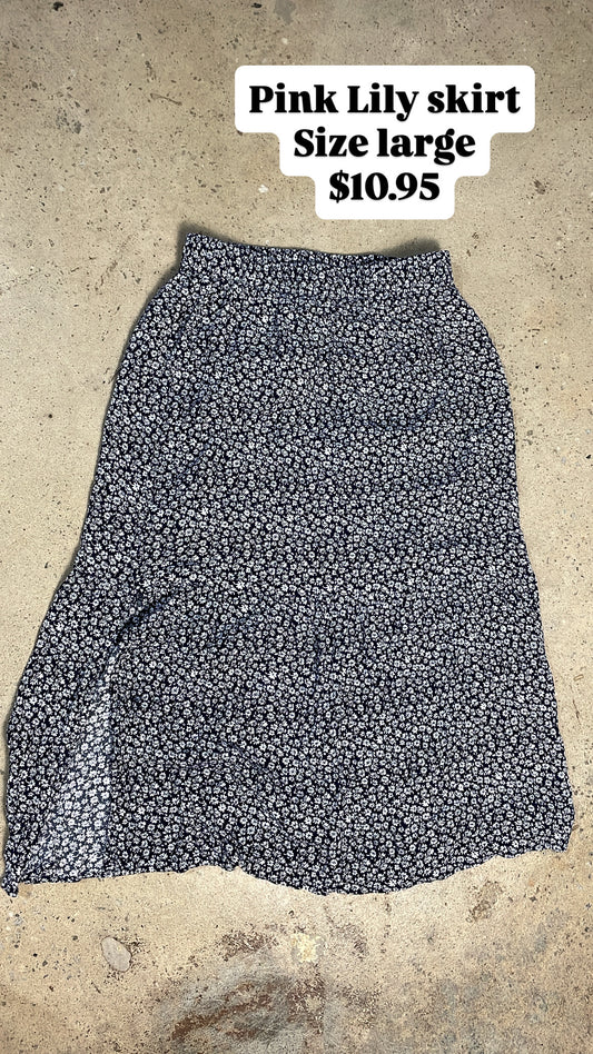 Pink Lily skirt