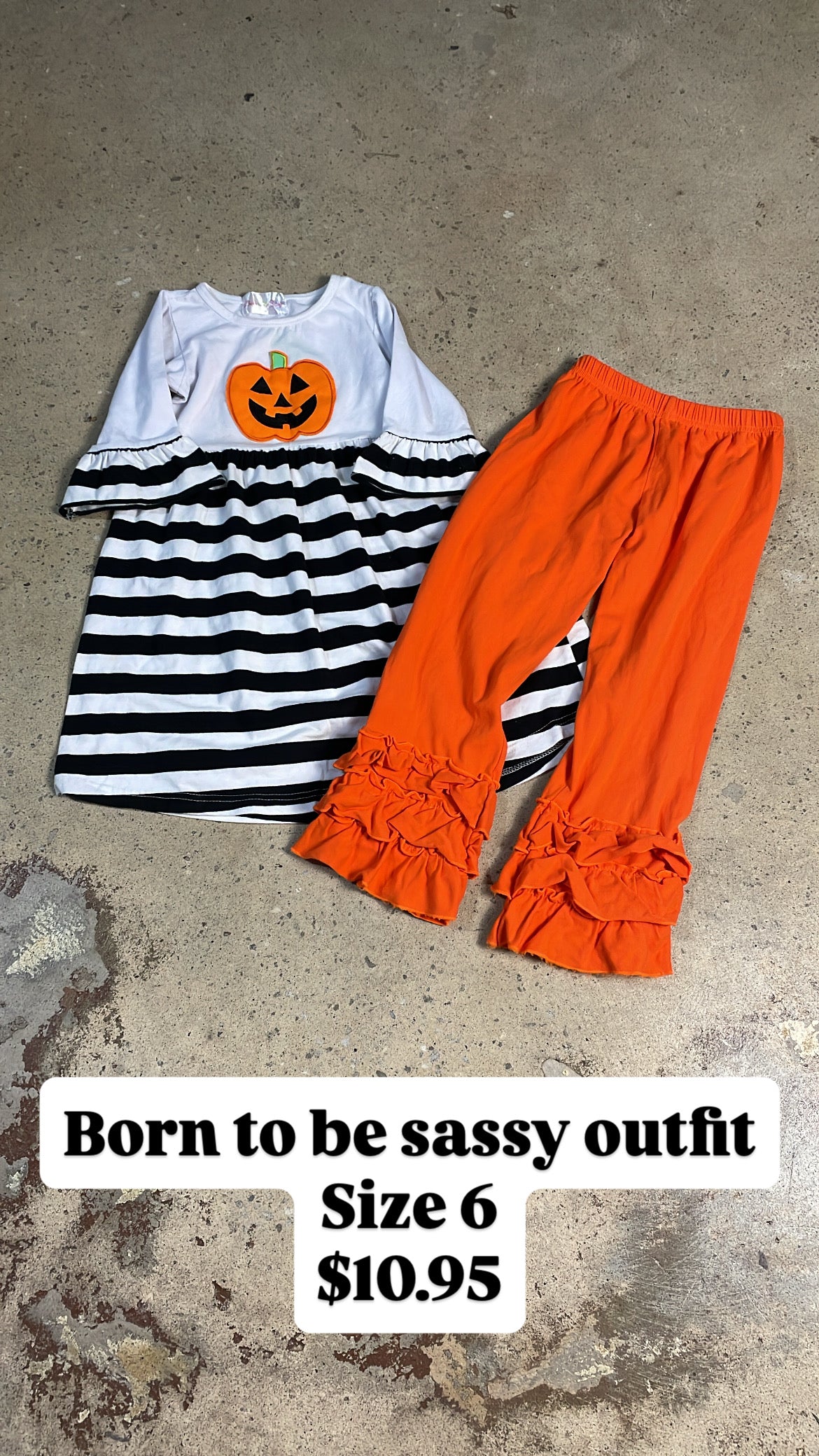 Born to be sassy outfit