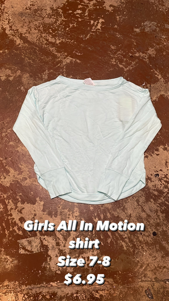 All In Motion shirt