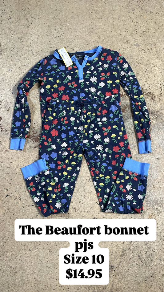 The Beaufort bonnet pjs