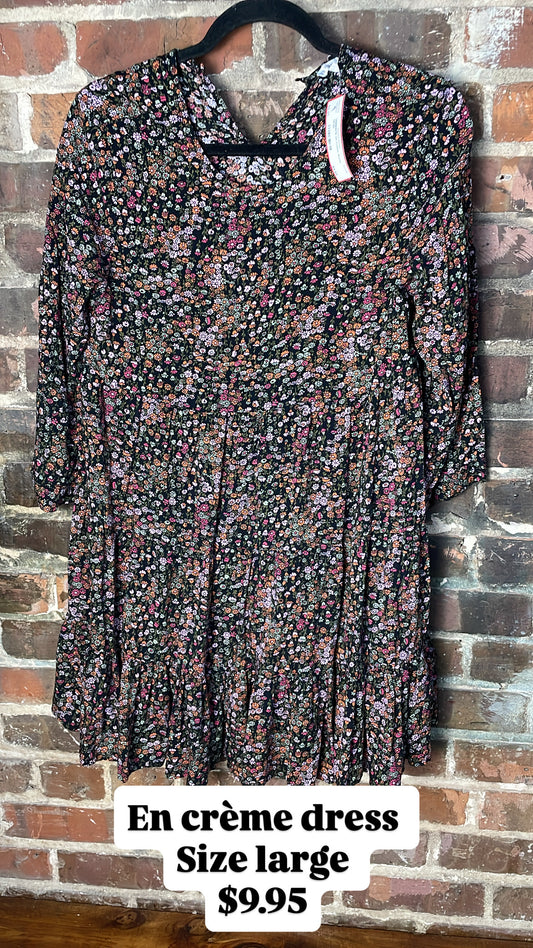 En crème dress