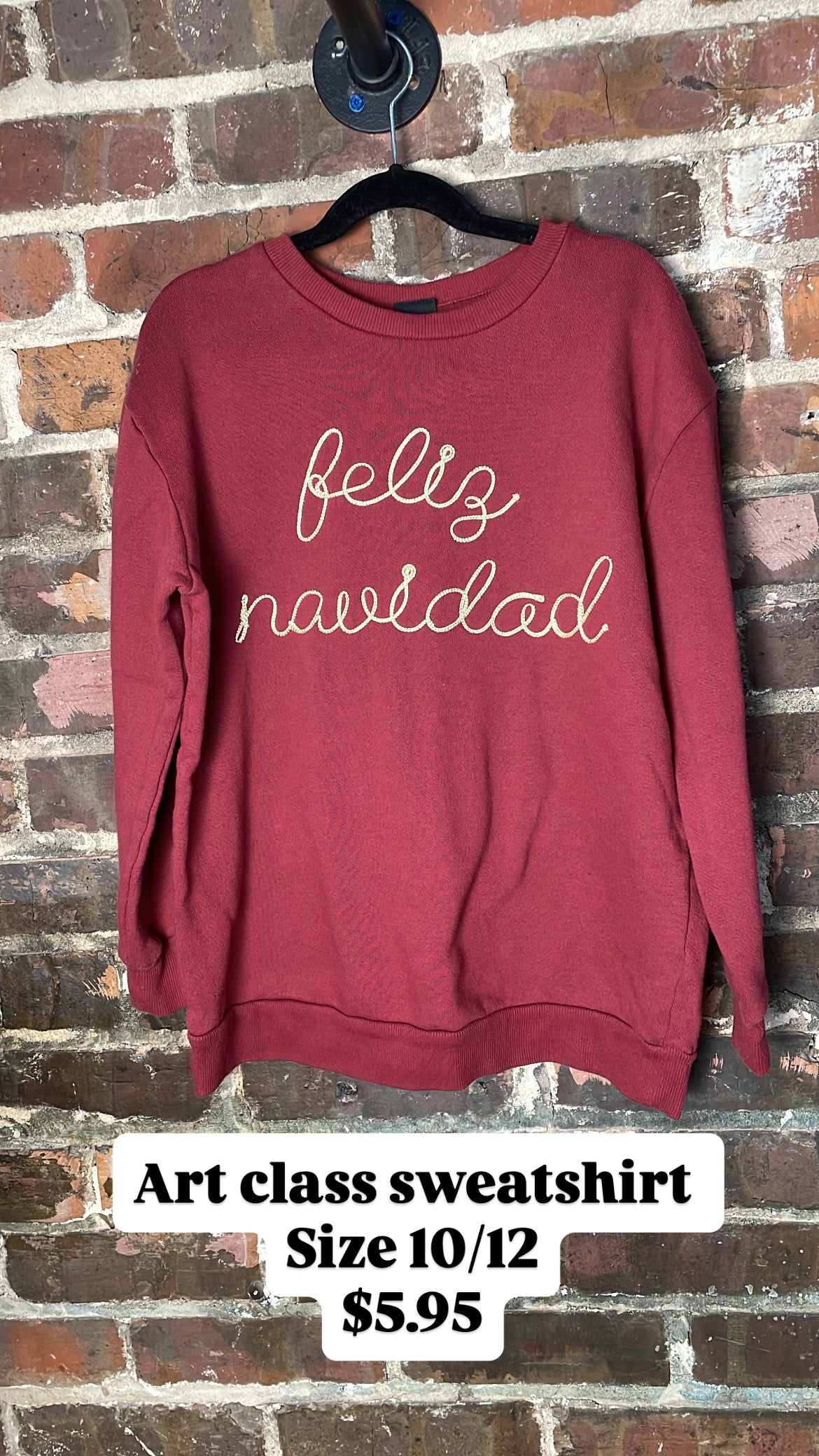 Art class sweatshirt