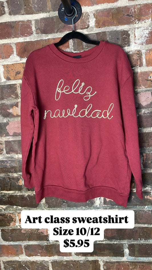 Art class sweatshirt