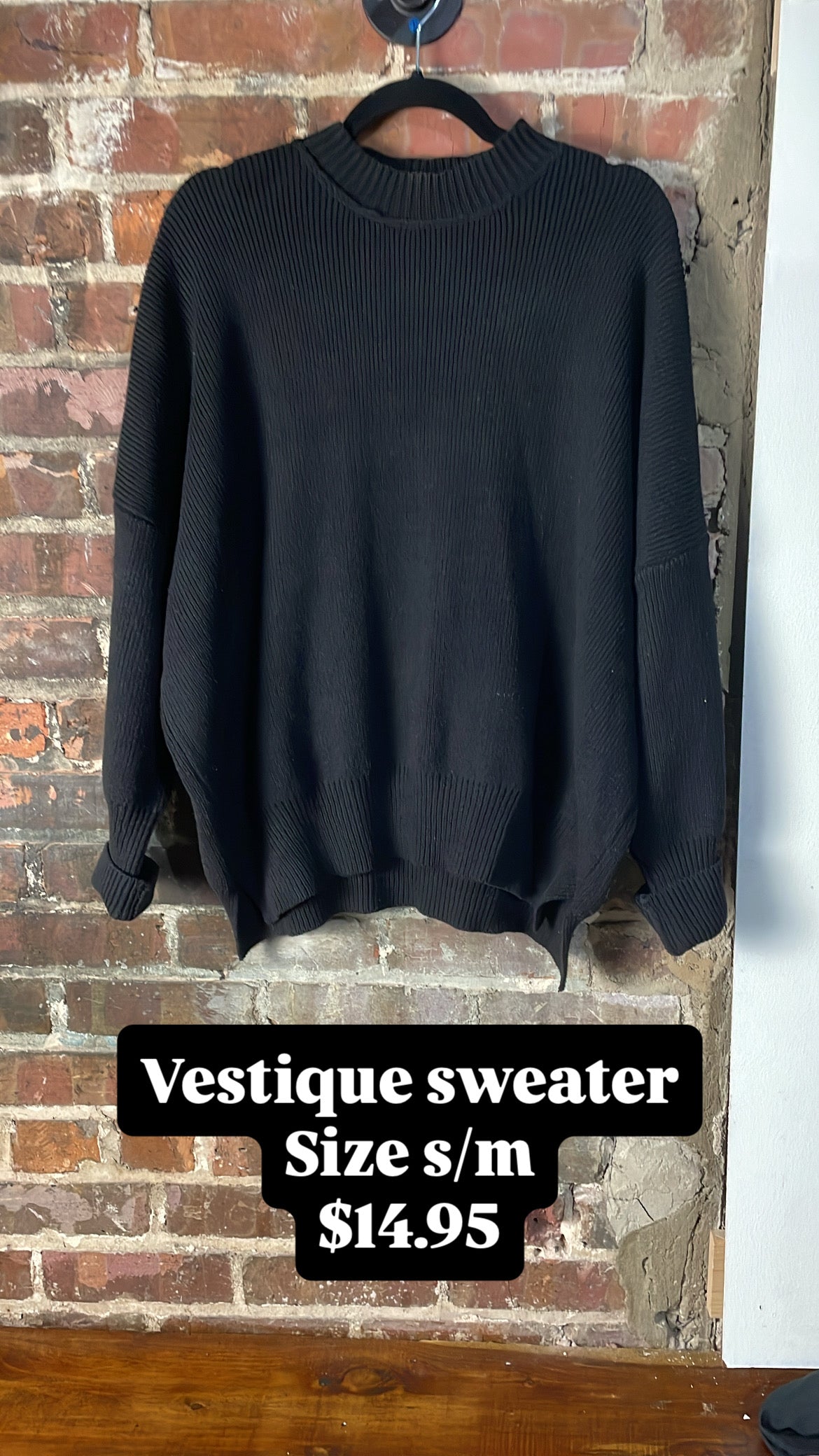Vestique sweater
