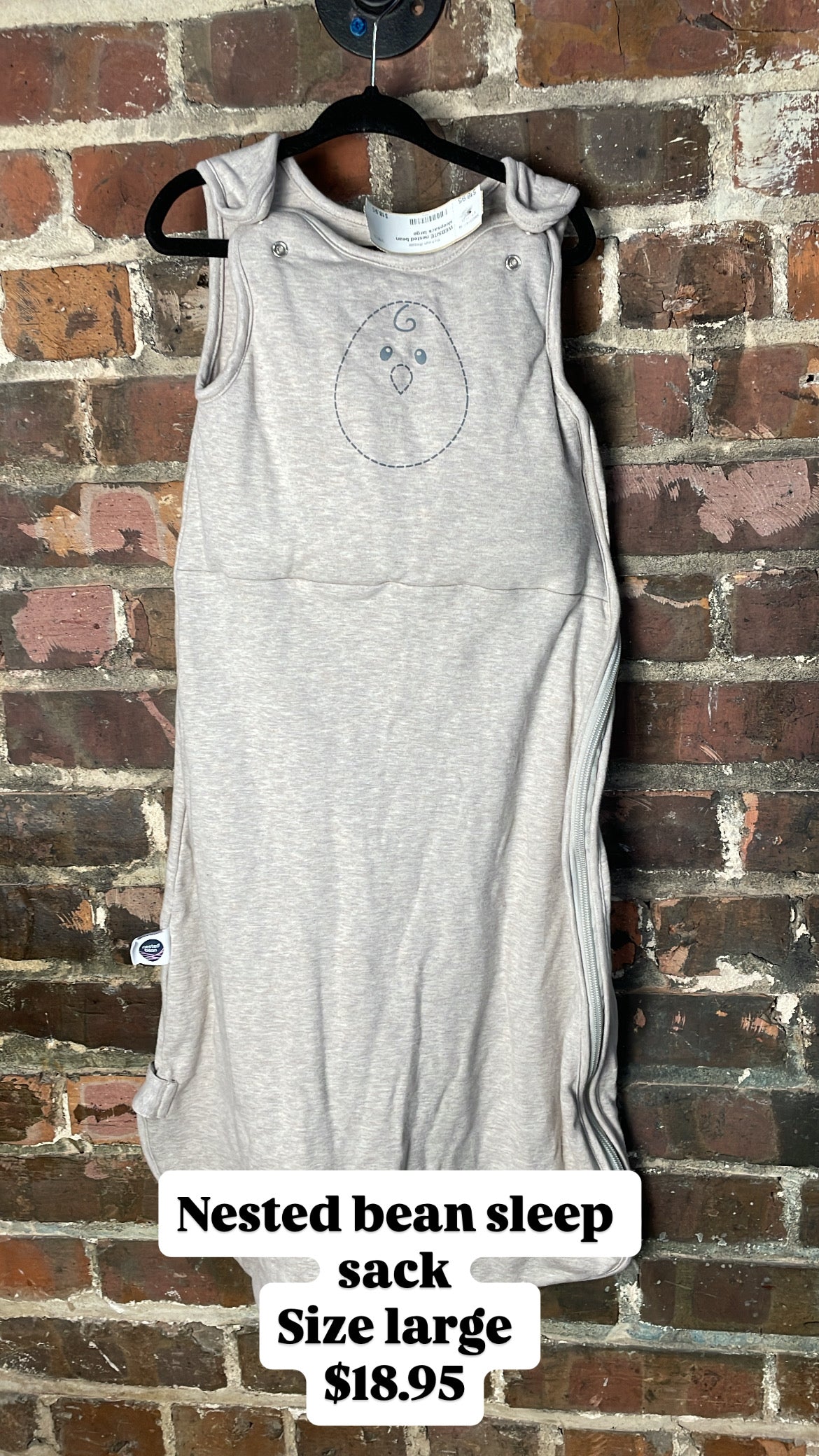 Nested bean sleepsack