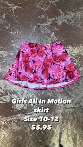 All In Motion skirt