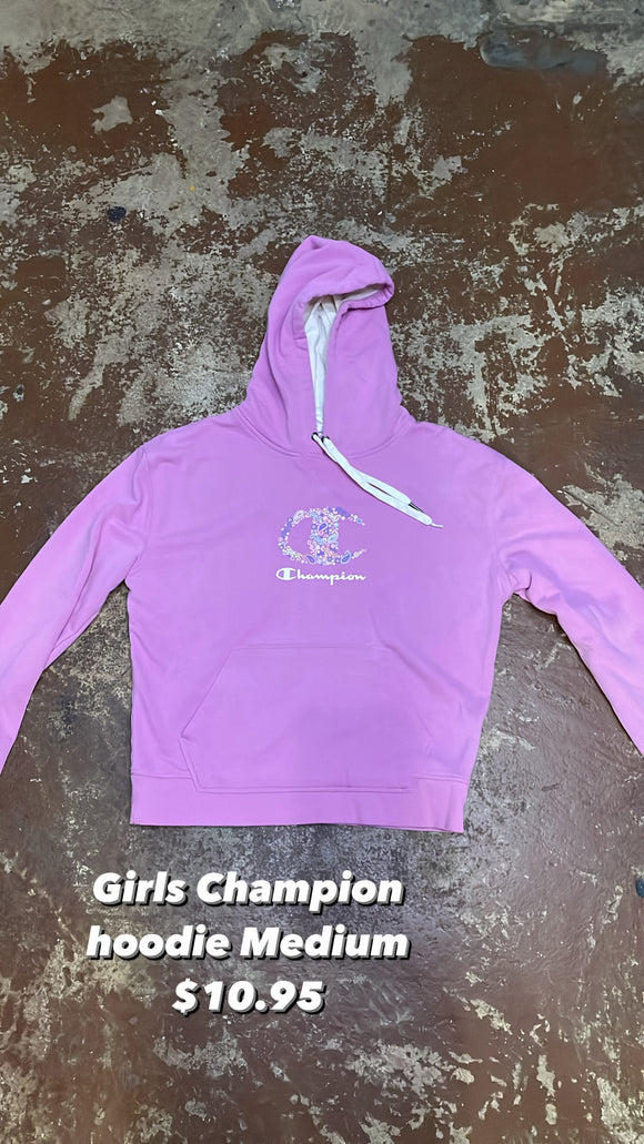 Girls Champion hoodie