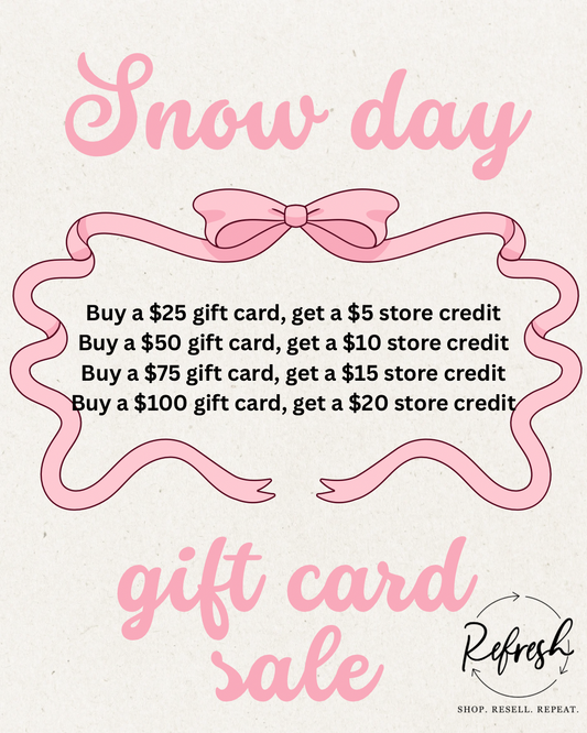 Snow Day Gift Cards
