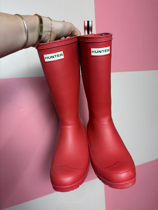 Hunter boots - size 5