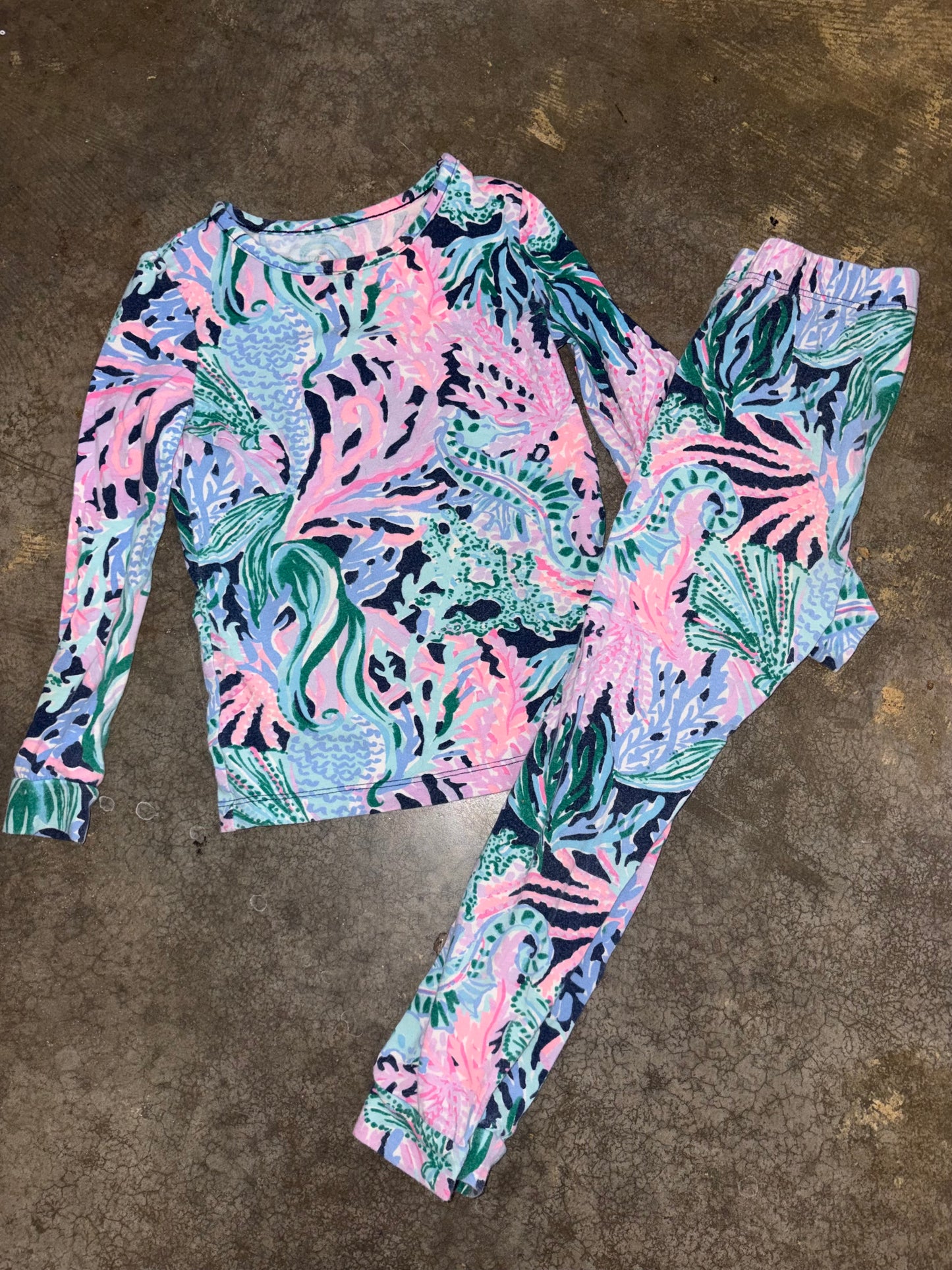 Lily Pulitzer Pjs - size 4t