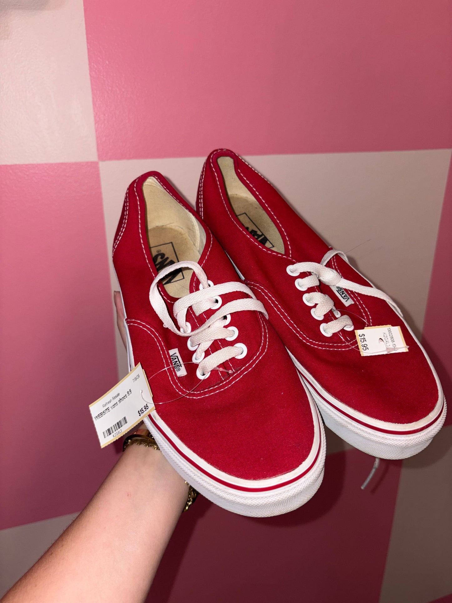 Vans shoes - size 8.5