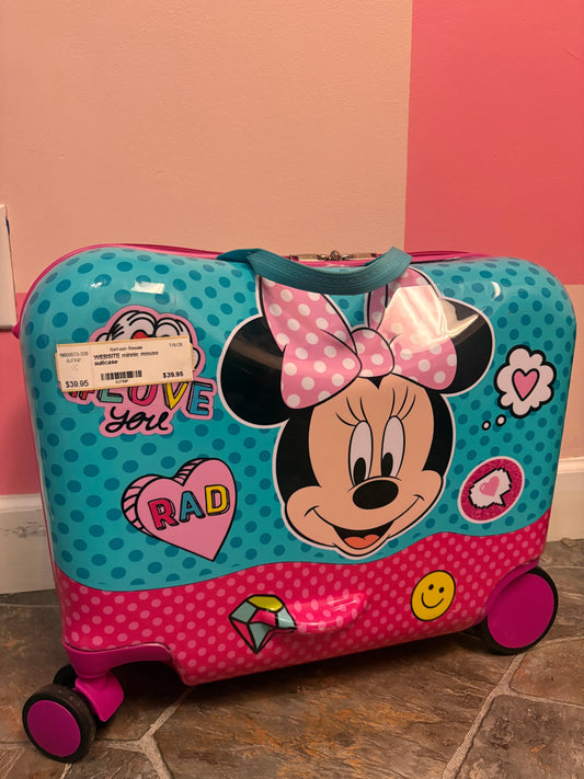 Minnie Mouse suitcase