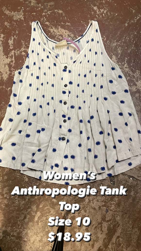 Anthropologie Tank Top