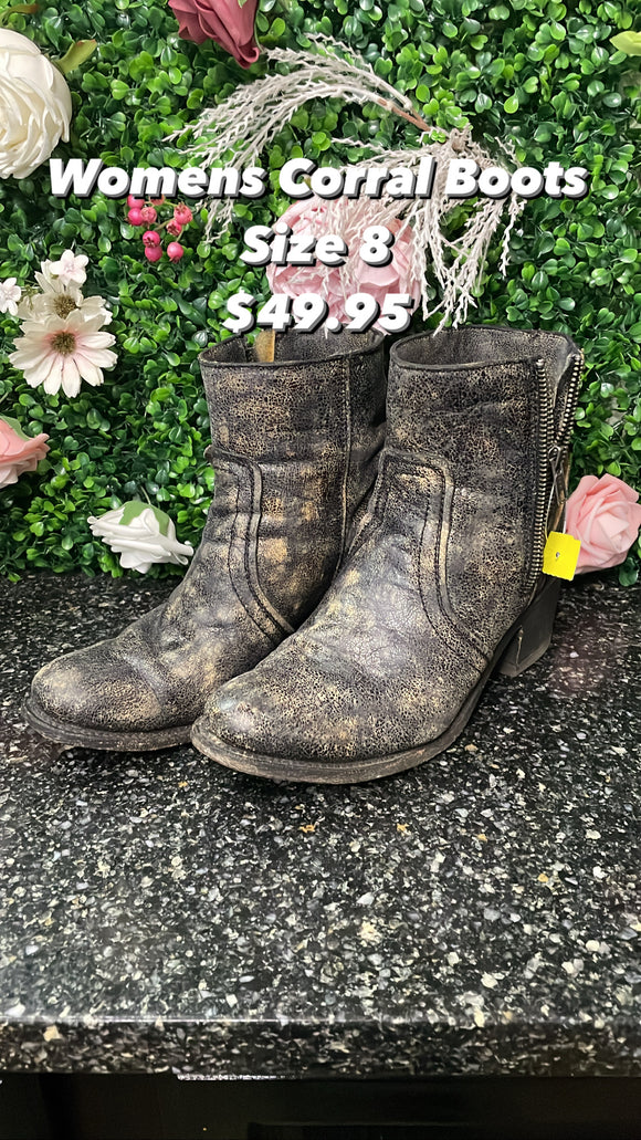 Womens Corral Boots