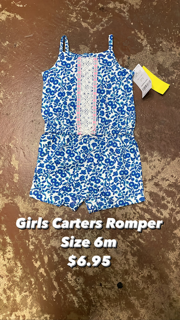 Girls Carters Romper