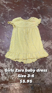 Zara baby dress