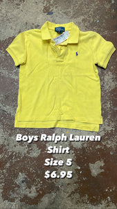 Boys Ralph Lauren Shirt