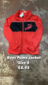 Boys Puma Jacket