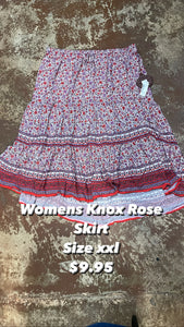 Womens Knox Rose Skirt
