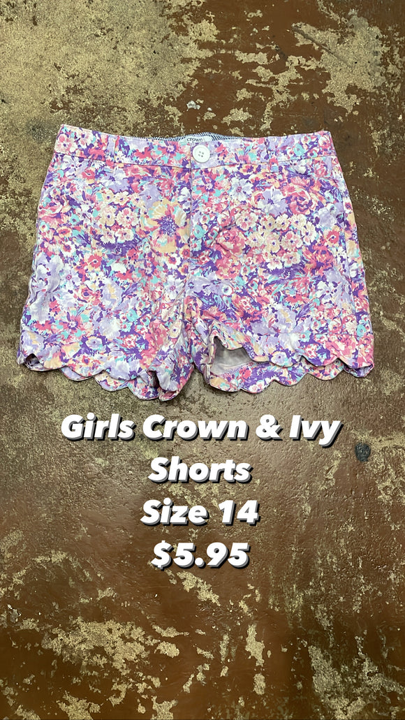 Girls Crown & Ivy Shorts