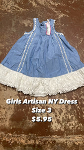 Girls Artisan NY Dress